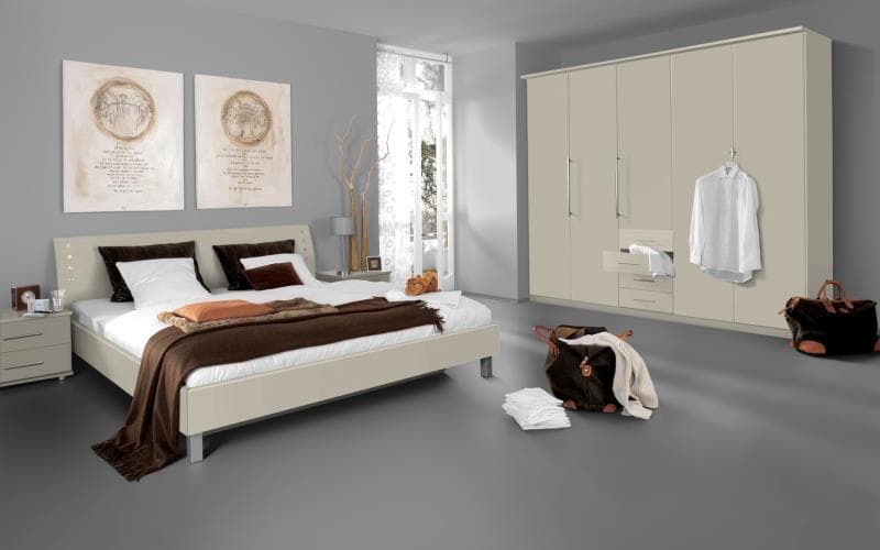 Saturn Gloss Alabaster Bedroom